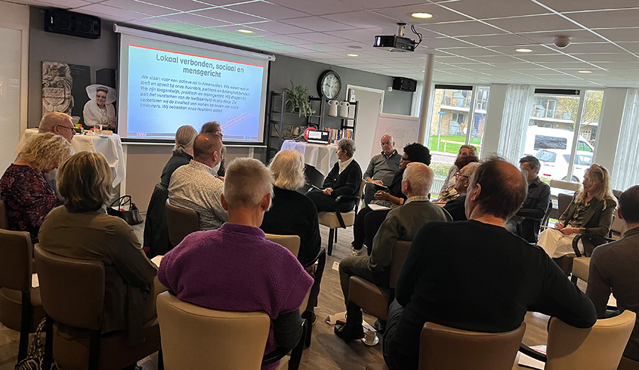 Spiegelsessie dienstverlening WBV Arnemuiden