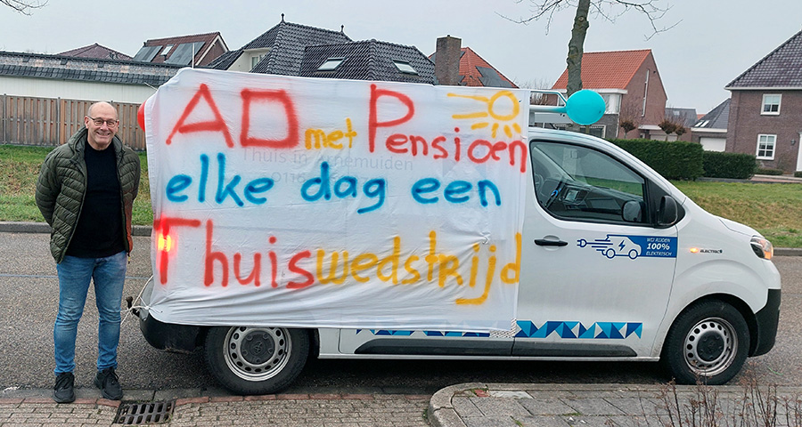 Ad Poortvliet met pensioen